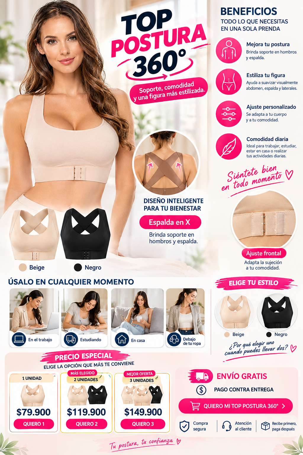 TOP POSTURA 360°™ DAMA.